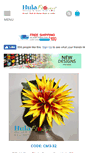 Mobile Screenshot of hulaflowers.com